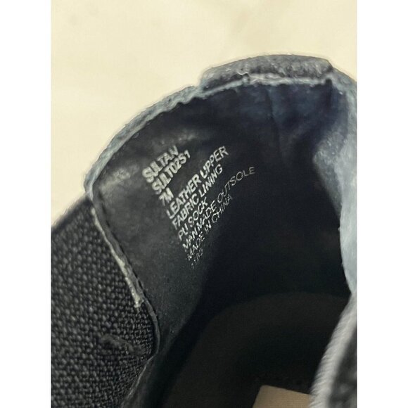 Steve Madden Ladies Wedge Sneakers Suede Leather Upper Size 7 Sultan Sul0291 - Picture 3 of 14